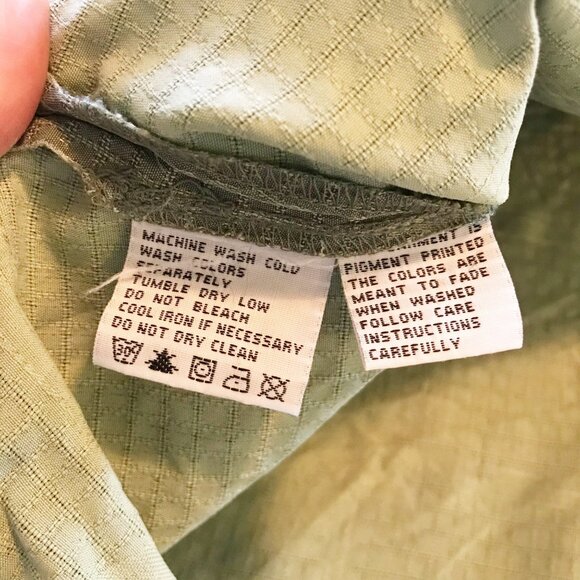 TOMMY BAHAMA Silk Green Hawaiian Print Short Sleeve Button Up Shirt Mens XXL - Picture 4 of 6